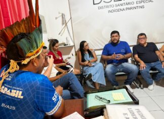 Prefeitura de Parintins, DSEI e SAAE integram fortalecimento da saúde indígena no Uaicurapá e Mamuru