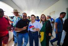 Maria do Carmo fala sobre potencial do agronegócio e recebe apoio de produtores rurais e comerciantes em Manicoré.