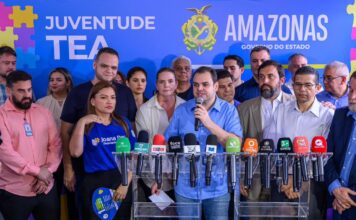 Governador interino Roberto Cidade inaugura Centro de Atenção Integral Juventude TEA, em Manaus