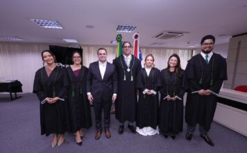 Governador interino Roberto Cidade empossa novos defensores públicos e reforça atuação da DPE no interior do Amazonas