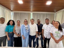 Eduardo Braga recebe lideranças da enfermagem e reforça apoio à valorização da categoria