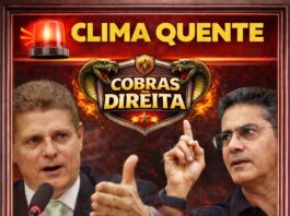 COBRAS DA DIREITA: O divórcio político entre Marcos Rotta e David Almeida incendeia o cenário no AM