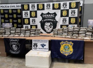 PC-AM intercepta 150 quilos de maconha que seriam enviados ao Pará em semirreboque