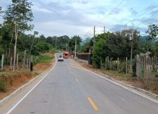 Prefeitura de Manaus conclui recuperação e sinalização do ramal do Cuieiras e reforça segurança na zona rural