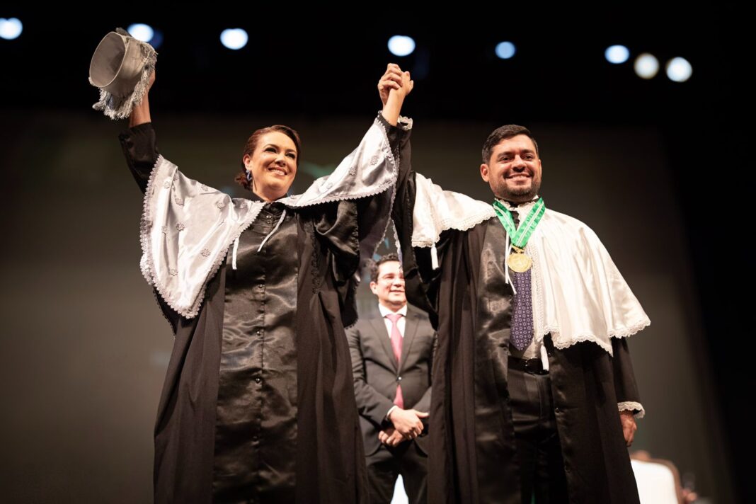 UEA_Reitor da UEA-André Zogahib e vice-reitora- Katia Couceiro-Fotos-Gustavo Rodrigues-UEA