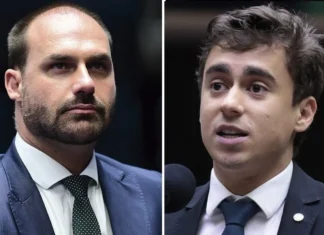 Direita dividida: Troca de farpas entre Eduardo Bolsonaro X Nikolas e Silvio Grimaldo incendeia o X