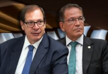 NOTA PRESIDÊNCIA STJ – O governador interino do Amazonas, Roberto Cidade, parabeniza os ministros Luís Felipe Salomão e Mauro Campbell Marques, eleitos para a presidência e vice-presidência