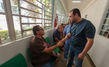 Governador Roberto Cidade acompanha ações do programa Opera + Amazonas na Fundação Hospitalar Alfredo da Matta.