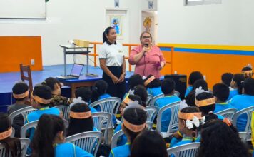 Escola Municipal Beatriz Maranhão recebe palestra de combate à violência sexual contra crianças e adolescentes