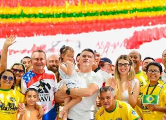 Bastidores: David Almeida arrasta apoiadores na Compensa em esquenta para a Copa