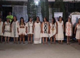 Projeto ‘Arte Kambeba’ reúne mulheres indígenas em imersão de saberes ancestrais na Comunidade Três Unidos, no AM