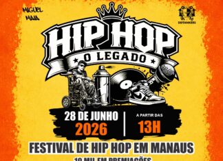 HIP-HOP: O LEGADO celebra os 37 anos da trajetória de Miguel Maia com festival inédito em Manaus, neste domingo (28), no Luso Sporting Club
