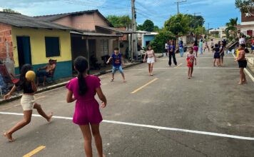 Parintins em Movimento leva esporte, saúde e inclusão para o bairro Nazaré