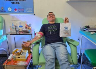 Com tema inspirado no Festival, Hemoterapia de Parintins mobiliza doadores para reforçar banco de sangue