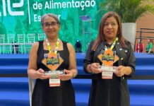 Manipuladoras de alimentos da rede municipal de ensino recebem prêmio nacional da Alimentação Escolar do FNDE