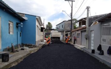 Prefeitura de Manaus intensifica recuperação asfáltica na comunidade Riacho Doce e fortalece mobilidade na zona Norte