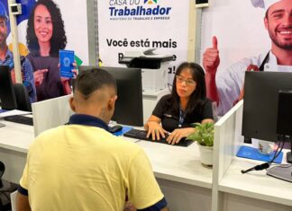 Sine Amazonas divulga 116 vagas de emprego para esta segunda-feira