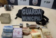 Guarda Municipal realiza prisões por tráfico de drogas e detém homem com mandado de prisão em aberto na capital