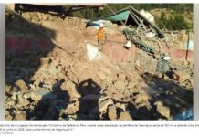 Seis mortos em terremoto de magnitude 5,1 na região andina do Peru