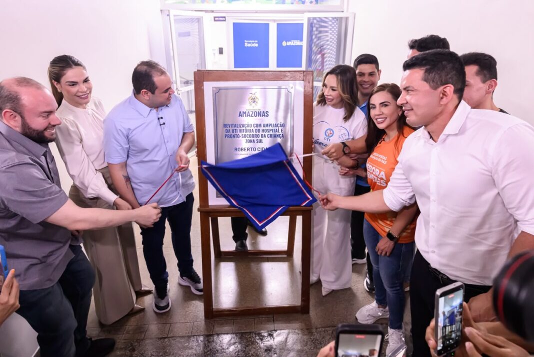 Governador Roberto Cidade entrega nova ala de UTI Pediátrica no HPSC Zona Sul e amplia assistência de alta complexidade 1_foto Divulgação Secom