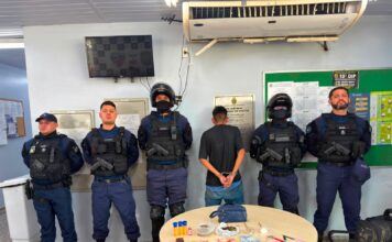 Guarda Municipal de Manaus prende dois indivíduos por tráfico de drogas na zona Oeste da cidade