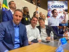 BASTIDORES DE 2026: Flávio Bolsonaro quer apoio União Brasil e PP de Roberto Cidade e isso pode ser decisivo para o segundo turno.