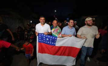 Em Novo Airão, Wilson Lima destaca investimentos que transformaram o município