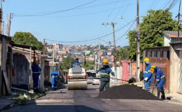 Mutirão da Águas de Manaus recupera ruas em mais de 50 bairros