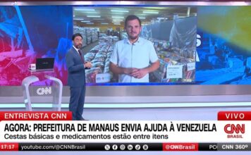 Prefeito Renato Junior anuncia em rede nacional nova remessa de ajuda à Venezuela e convoca estados e municípios a se unirem em ação humanitária