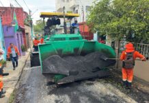 Prefeitura de Manaus aplica 100 toneladas de asfalto e transforma mobilidade no bairro da União
