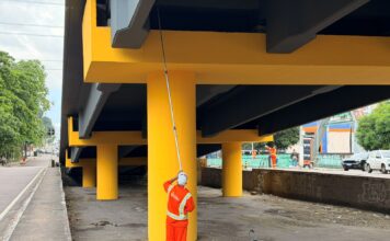 Prefeitura de Manaus inicia programa de modernização dos complexos viários com obras no Miguel Arraes