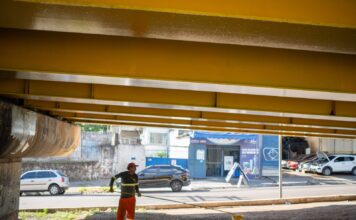 Prefeitura inicia revitalização do viaduto Dom Jackson Damasceno Rodrigues e amplia programa de modernização dos complexos viários de Manaus