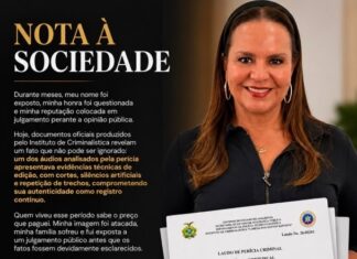 Cileide Moussallem apresenta laudo pericial e nega acusações: “Minha resposta sempre será a verdade”