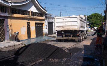 Prefeitura de Manaus intensifica operação ‘Tapa-Buracos’ e reforça mobilidade no conjunto Canaranas, na zona Norte