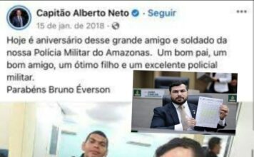 URGENTE: Carpê tenta usar morte de Policial Civil na eleição, mas esconde que acusado é PM e “amigo do peito” do Capitão Alberto Neto
