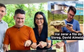 HOSPITAL MUNICIPAL FICOU SÓ NA PEDRA: Mais uma Fake News do ex-prefeito e da sua vice na corrida ao Governo do AM em 2026