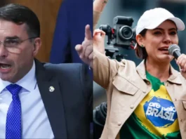 A GUERRA DAS SUPOSIÇÕES: Suposta verba de R$ 61 milhões para filme abre cratera na família Bolsonaro e Michelle solta os cachorros!