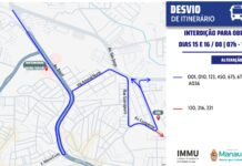Prefeitura de Manaus orienta sobre desvios do transporte coletivo durante interdições para obras do Complexo Viário Passarão