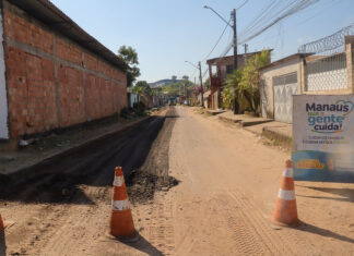 ‘Manaus que a Gente Cuida’ avança com ações de infraestrutura, limpeza urbana e serviços sociais no Parque Solimões