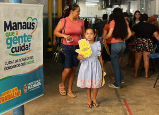 Força-tarefa da Prefeitura de Manaus leva serviços de infraestrutura e limpeza às comunidades do Parque Solimões, na zona Oeste