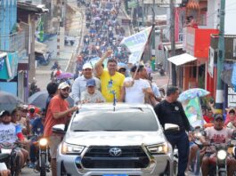 Em Tapauá, Wilson Lima propõe junto com Roberto Cidade levar 23 unidades do Caic TEA ao interior e ampliar o Prato Cheio