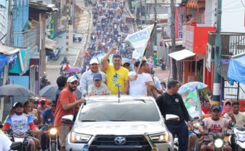 Em Tapauá, Wilson Lima propõe junto com Roberto Cidade levar 23 unidades do Caic TEA ao interior e ampliar o Prato Cheio