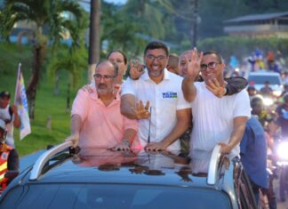 No Alto Solimões, com apoio de Roberto Cidade, Wilson Lima garante que vai resolver problema do pronto atendimento em Tabatinga