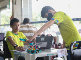 Estudantes da rede municipal de Manaus disputam fase estadual da Olimpíada Brasileira de Robótica