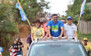 Em Pauini, Wilson Lima propõe programa federal permanente para enfrentar a seca no Amazonas