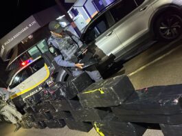 Após perseguição de 30 km, PM Rodoviária prende motorista com quase meia tonelada de maconha no interior