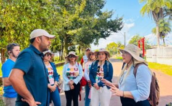 Em Parintins, Seminf e Semasth realizam visita técnica ao futuro Centro de Qualificação Profissional de Vila Amazônia