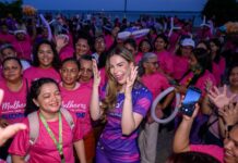 Primeira-dama Thaisa Cidade reforça importância da proteção às mulheres durante abertura do Agosto Lilás