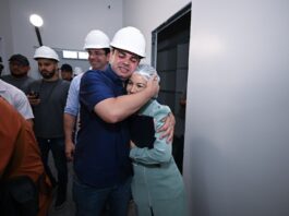 Roberto Cidade vistoria obras de revitalização do SPA Eliameme Rodrigues Mady e do Hospital Tropical