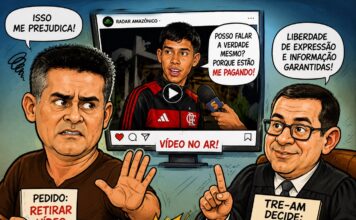 “Estão me pagando”: TRE-AM mantém no ar vídeo polêmico envolvendo David Almeida